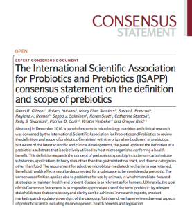 Prebiotic definition updated by ISAPP 3 image consensus statement e1497912938218