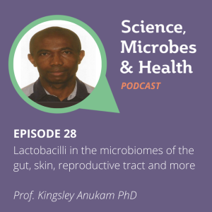 Episode 28: Lactobacilli in the microbiomes of the gut, skin, reproductive tract and more 7 ep28 s2 Anukam sm