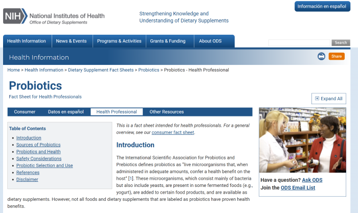 NIH fact sheet image